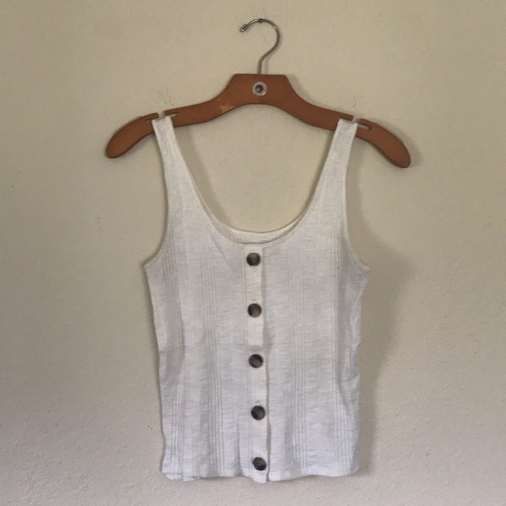 American Eagle Button Tank